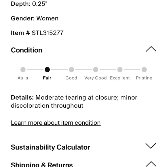 Stella McCartney pouch clutch - Picture 7 of 9